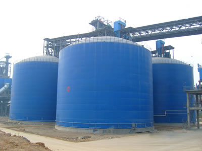 本溪水泥钢板库改造